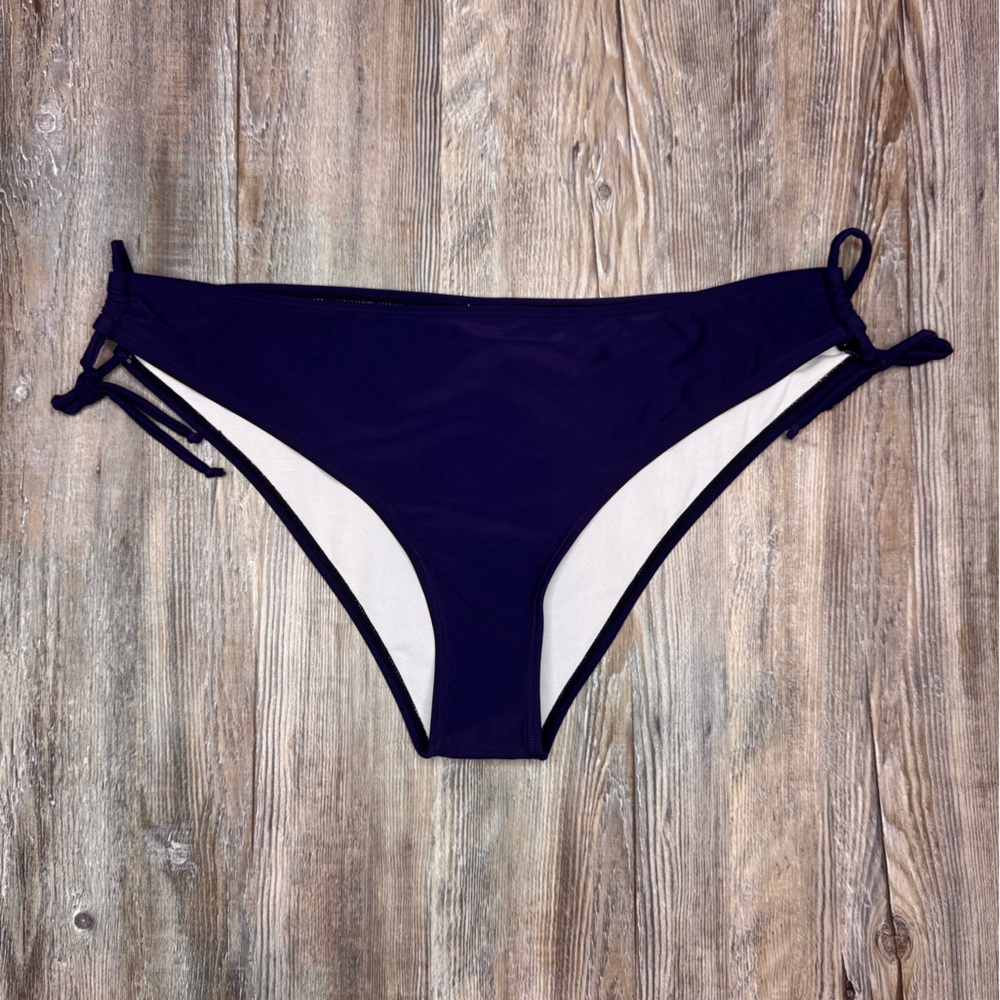 Tempotrek Womens Dark Blue Swim Suit Bikini Bottoms Plus Size XXL
